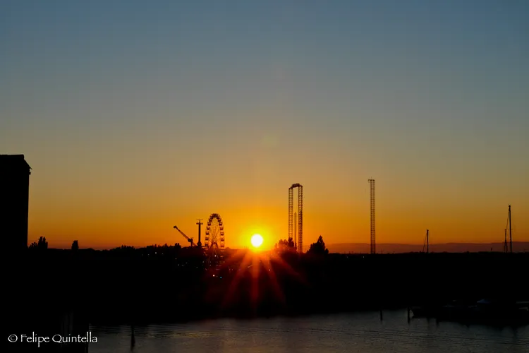 Sunset at Cap d'Agde