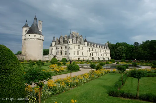 The Château de Chenonceau and its gardens